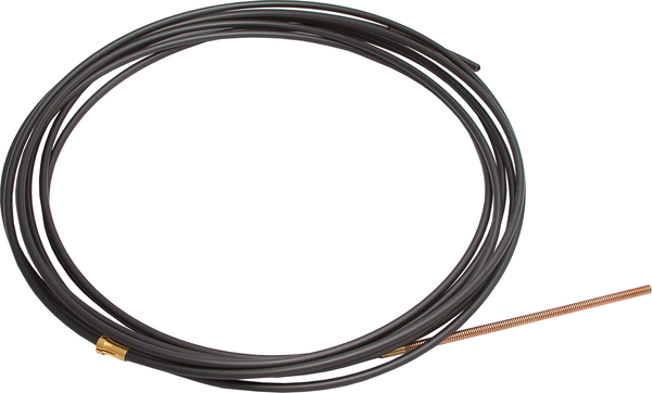 Канал подающий для алюм. проволоки d0.8-1.0мм, 5м, с хвостовиком BINZEL, MIG/MAG, черный, KIRK
