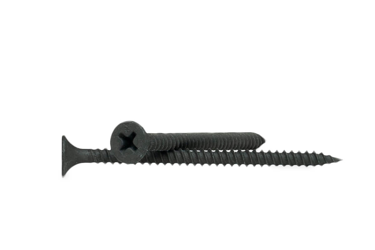 Саморез для гипсокартона 3.5x55, частый шаг (к металлу), фосфат, дой-пак M, МОНТАЖ (пакет/140шт)