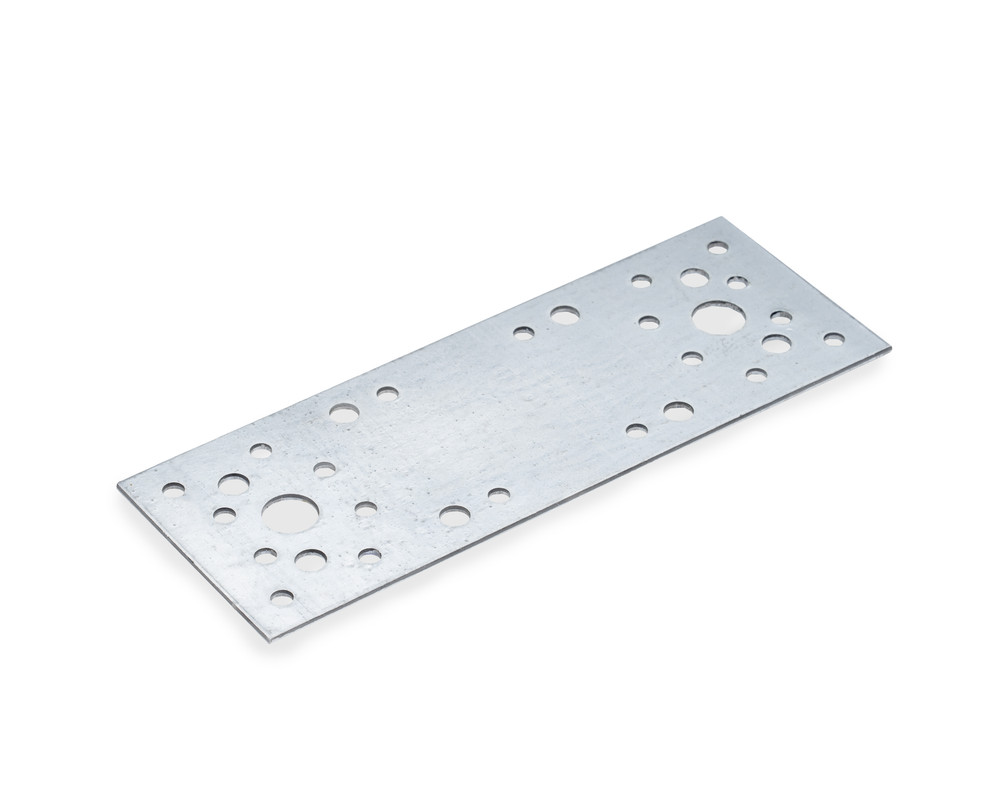 Крепежная пластина оцинкованная 180x65x2,0 мм КР-180/65 (шт)