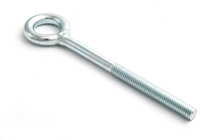 Винт с кольцом 8х100, с метрической резьбой (упак/25шт)