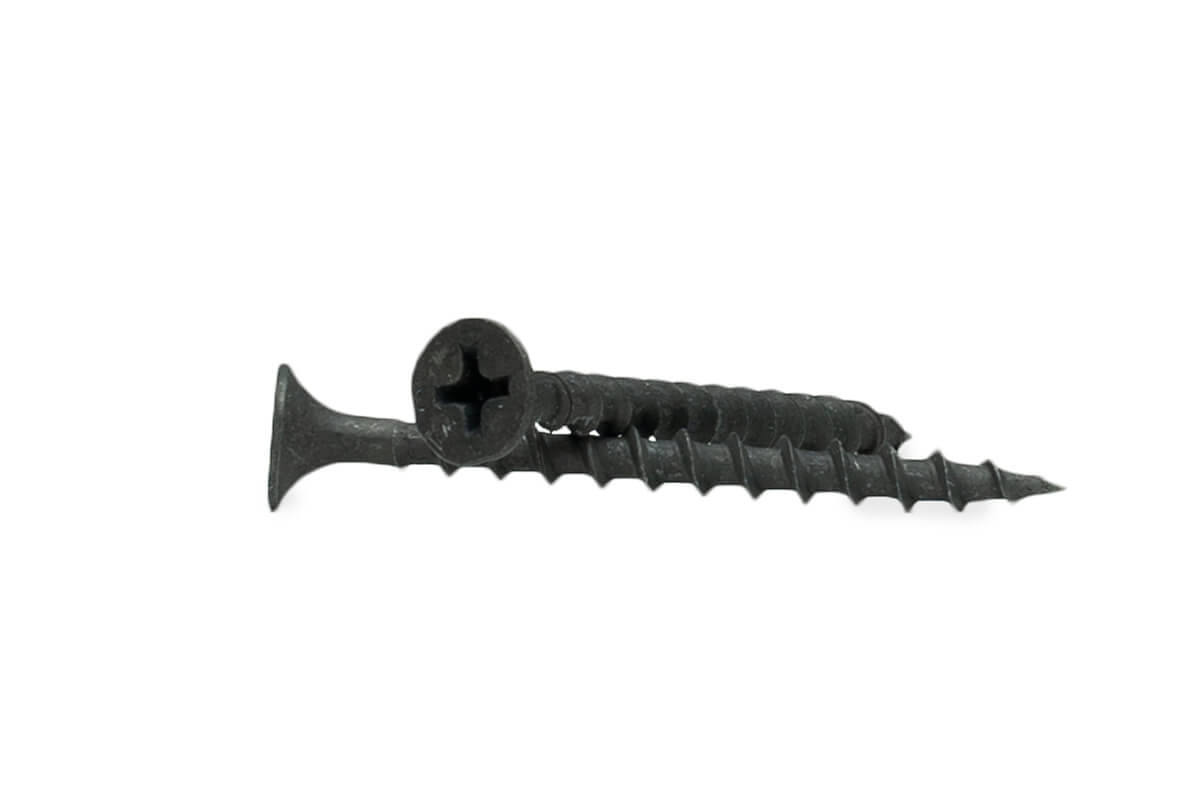 Саморез для гипсокартона 3.5x45, редкий шаг (к дереву), фосфат, дой-пак L, МОНТАЖ (пакет/350шт)