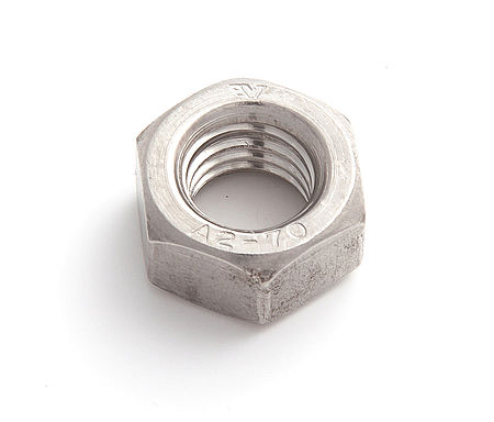 Гайка М6, DIN934, НЕРЖ. СТАЛЬ (упак/50шт)