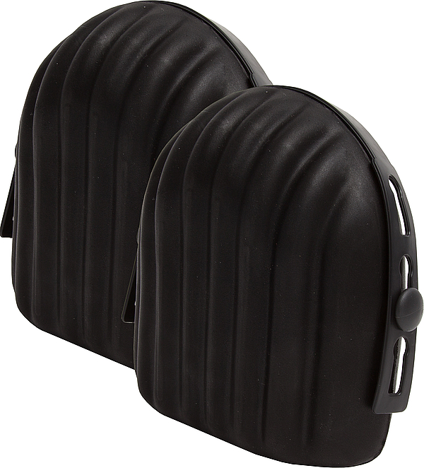 Наколенники защитные, полиуретан, черные МОНТАЖ (пара)