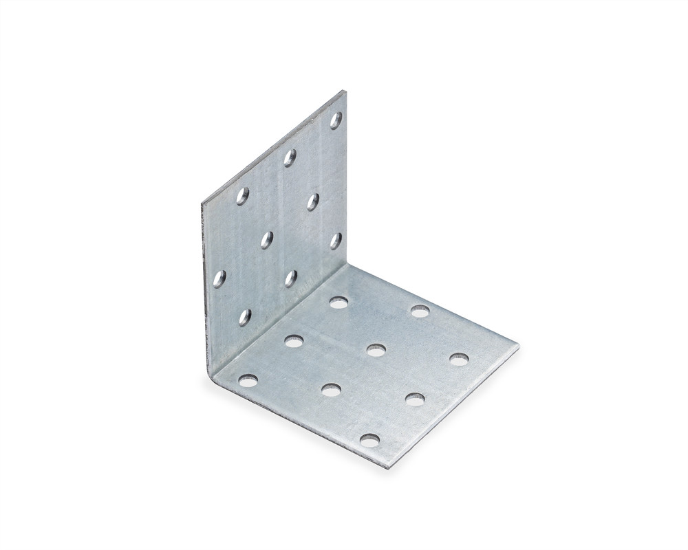 Уголок крепежный равносторонний 60x60x60x2,0 мм KUR-60-60 (шт)