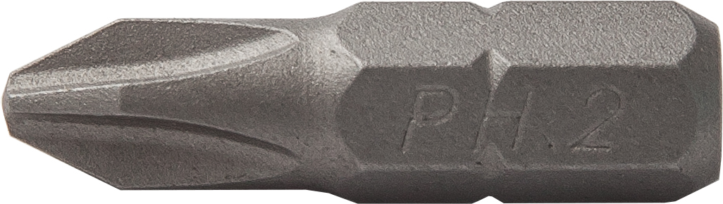 Насадка крестообразная PH1х25мм 1/4