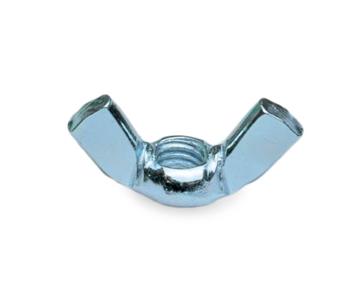 Гайка М6 барашковая, DIN 315, цинк (пакет/4шт)