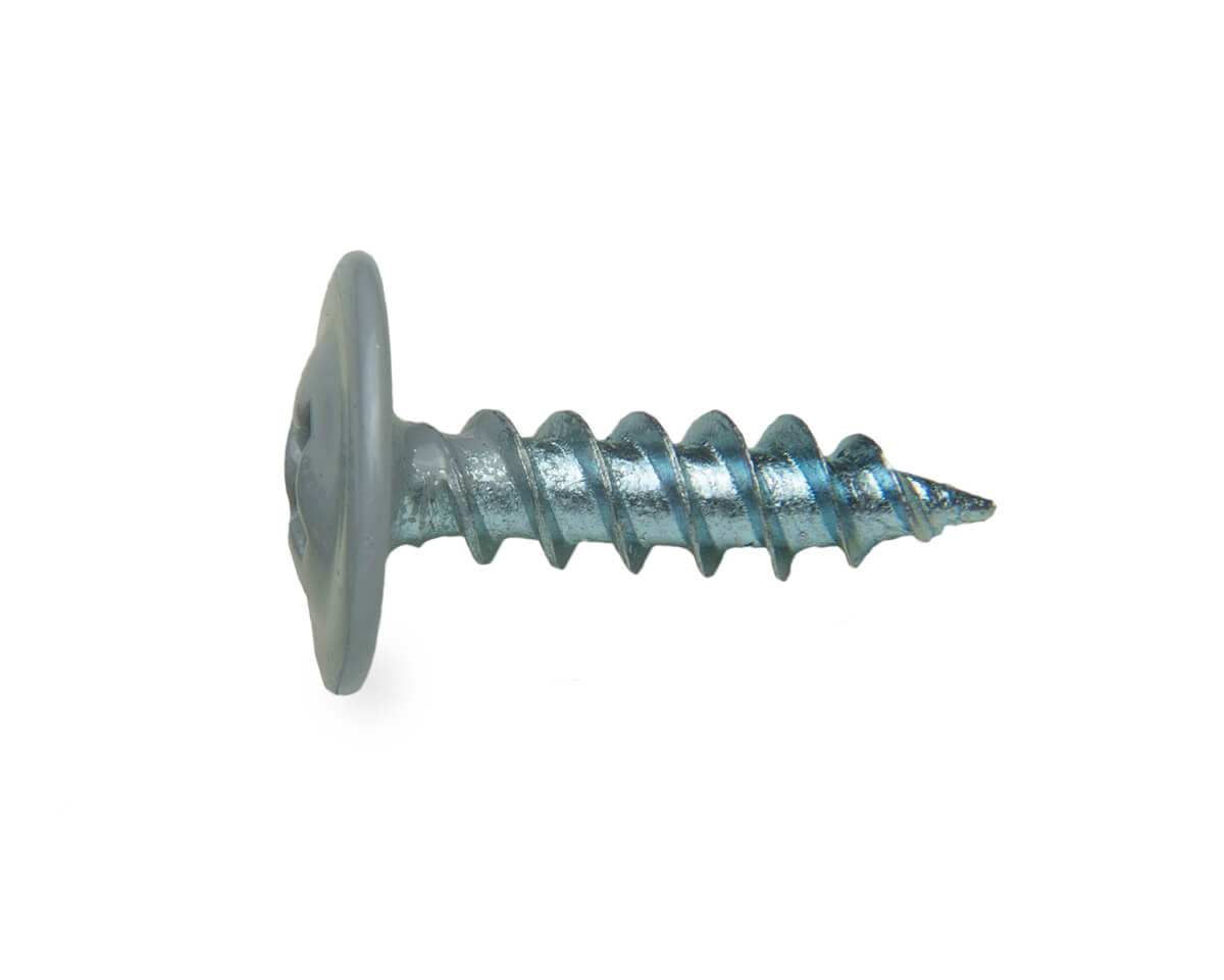 Саморез с п/ш SPO, острый 4.2х16 RAL7004 (упак/500шт)