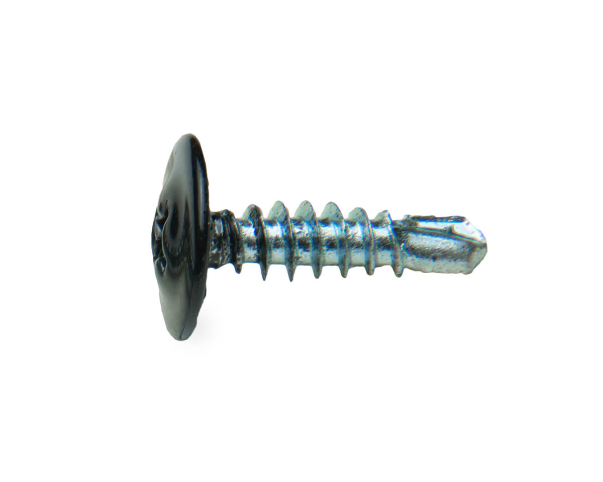 Саморез с п/ш SPS, сверло 4,2x16 RAL9005 (упак/10000шт)