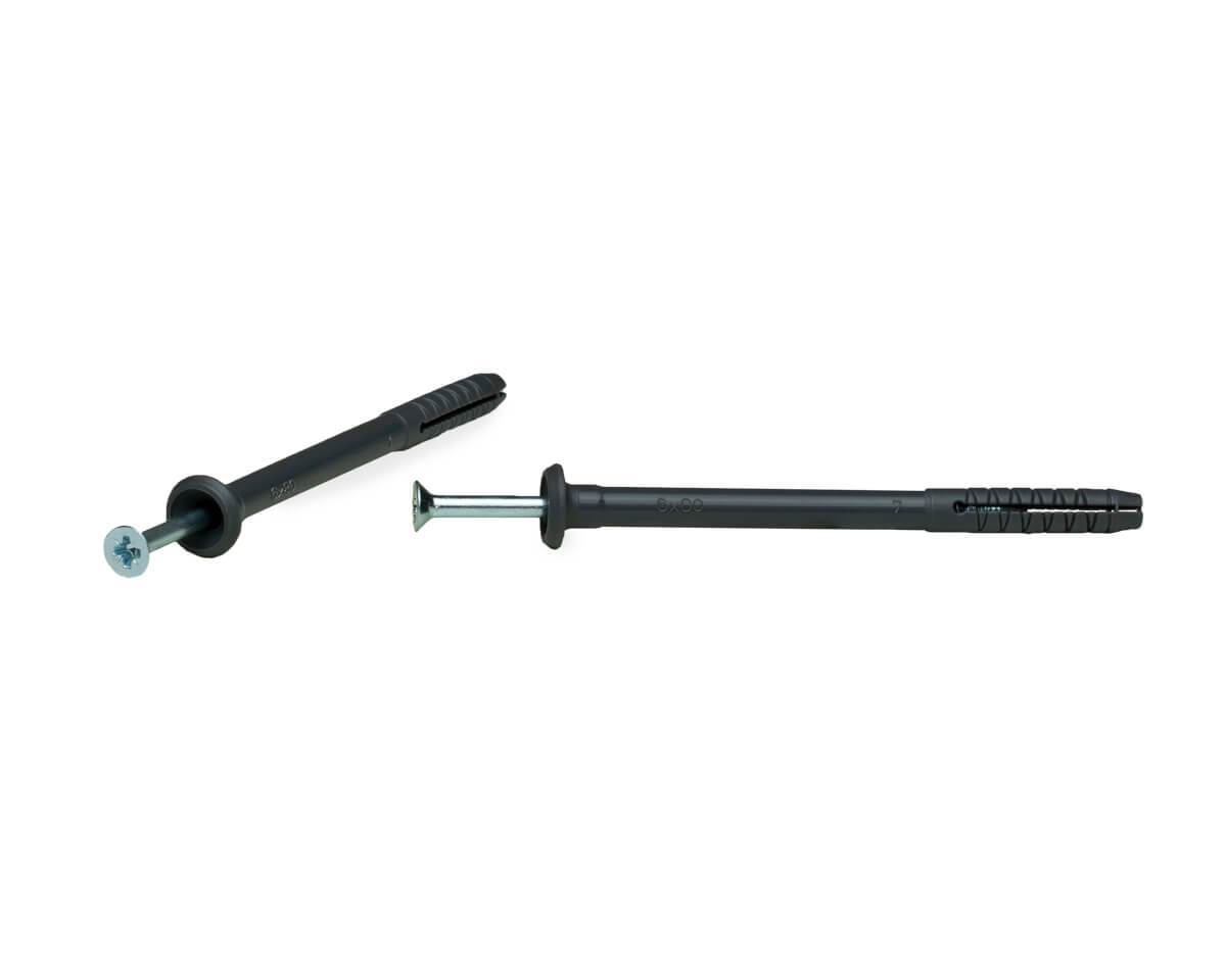 Дюбель-гвоздь GL, 6x80 гриб, п/п, ЕКТ (мини-конт./10шт)