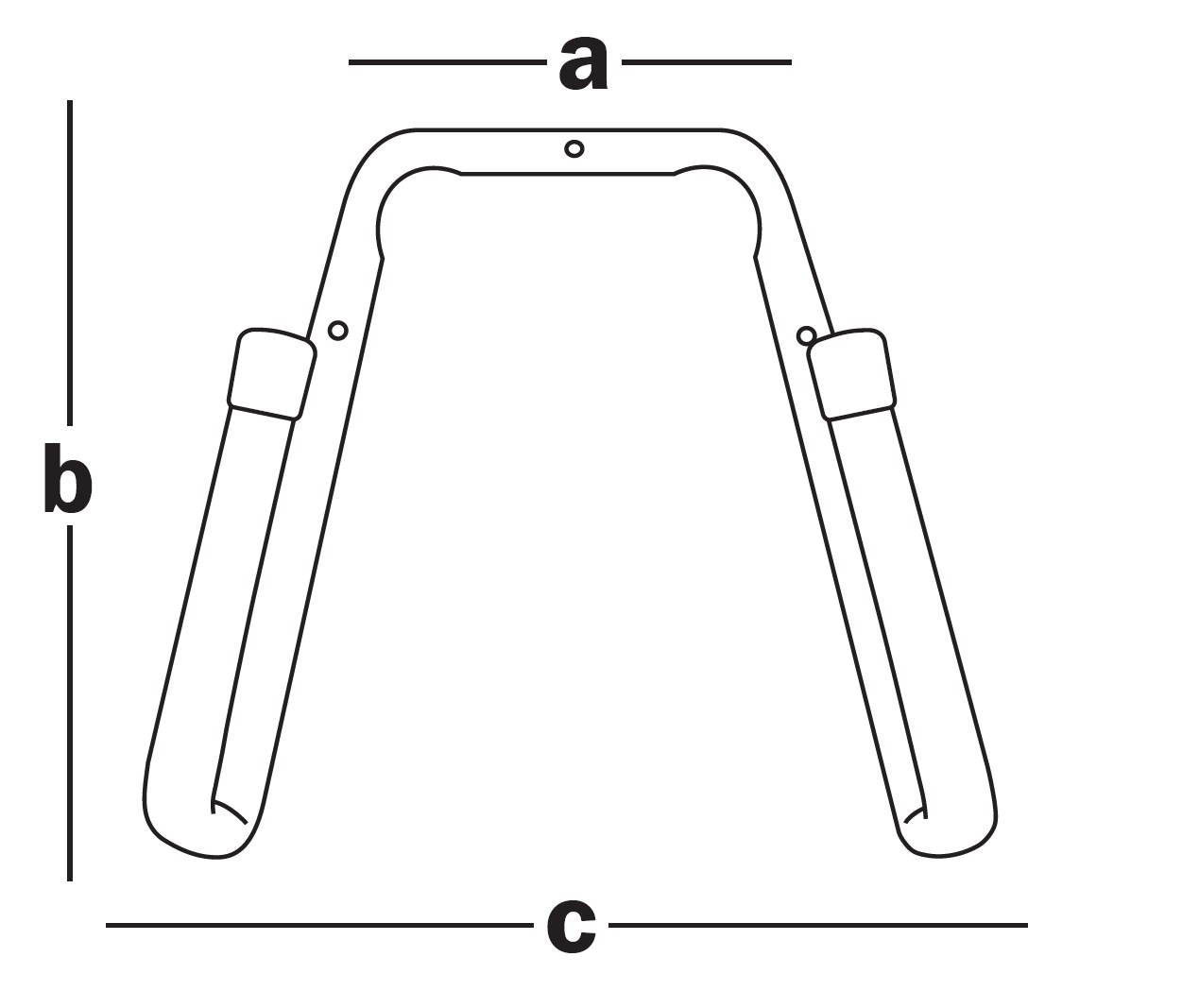 Крюк универсальный, двойной 150х245х250мм (шт)