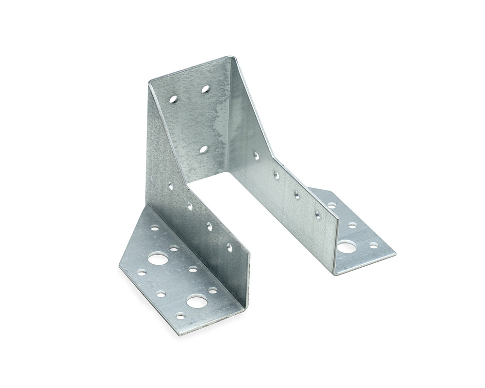 Опора бруса оцинкованная раскрытая 105x76x50x2,0 мм OBR_R- 50/105 (упак/10шт)