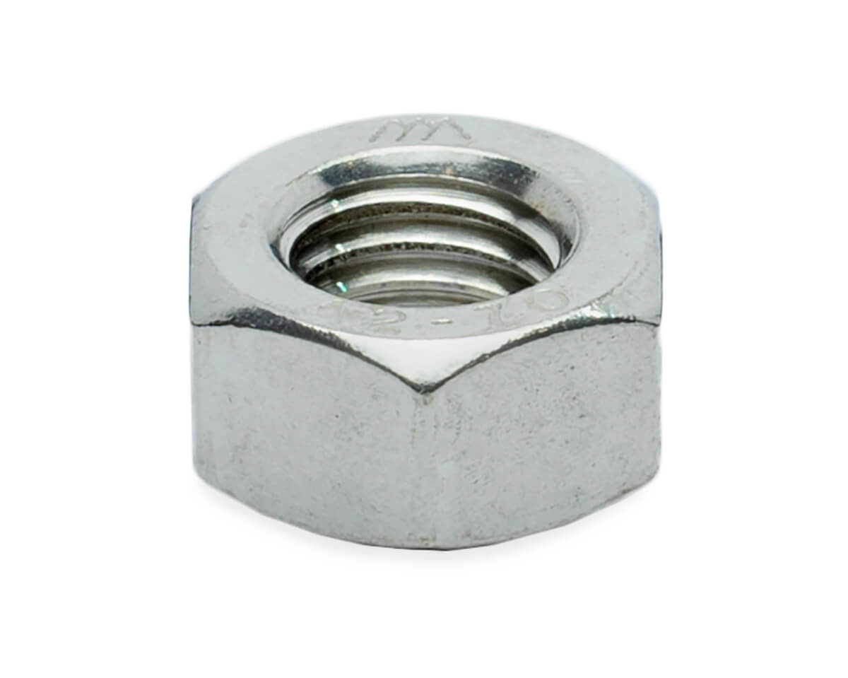 Гайка шестигранная М12, DIN934, НЕРЖ. СТАЛЬ, ЕКТ (упак/6шт)