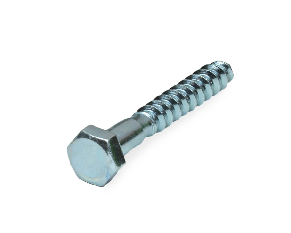 Саморез с 6-гранной головкой SSD, 8х80 острый, цинк (упак/100шт)