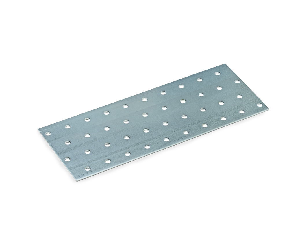 Пластина соединительная оцинкованная 200x80x2,0 мм PS-80х200 (упак/25шт)