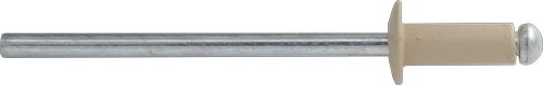 Заклепка вытяжная ISO 15977 3.2х8, Al/St, тип L RAL1014 (слоновая кость) (упак/1.000шт)