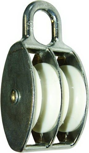 Блок двойной PULLEY ZP 50 мм, с нейлоновым колесом (шт)
