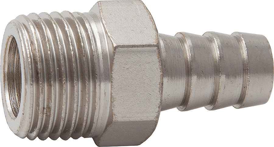 Фитинг елочка 12мм х наруж.резьба (BSPT) 1/2