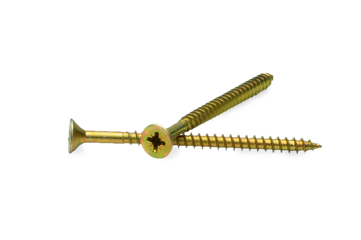 Саморез универсальный 5.0x70, желтый цинк, дой-пак M, МОНТАЖ (пакет/70шт)