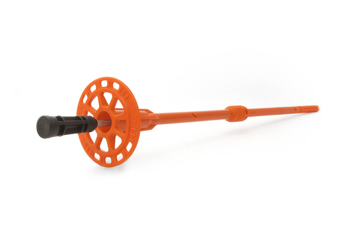 Дюбель тарельчатый 8х350 со стальным гвоздем с высокоэфф. термоголовкой DT-8T-350 (упак/100шт)