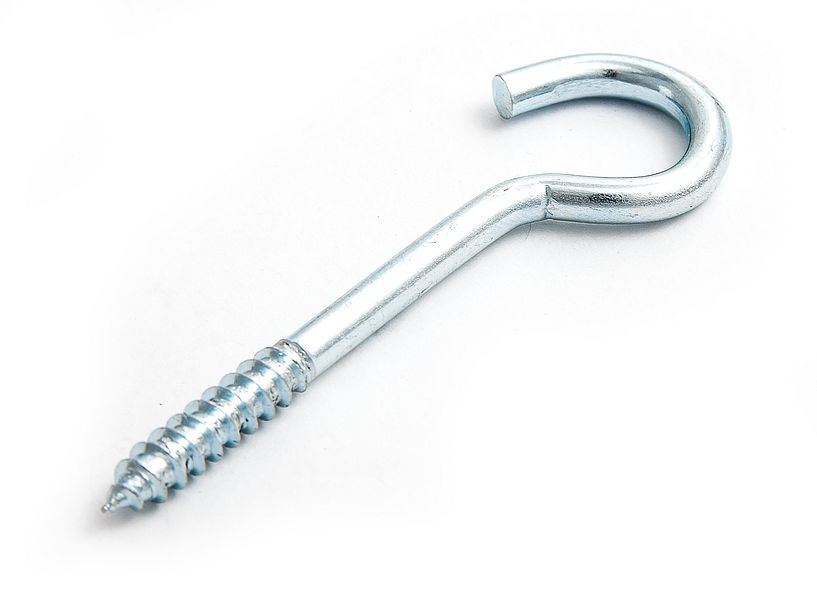 Шуруп-полукольцо SSH, 8х60, цинк (упак/700шт)