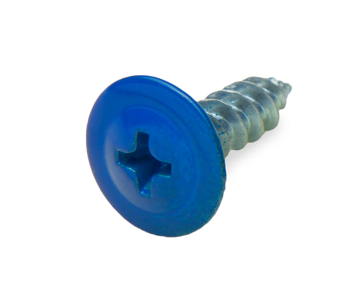 Саморез с п/ш SPO, острый 4.2х16 RAL5005 (упак/500шт)