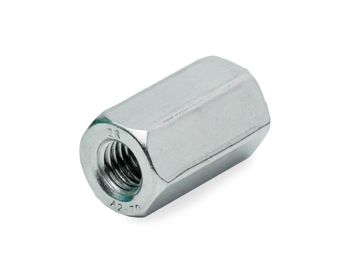 Гайка удлиняющая HCN М10х30, DIN6334, НЕРЖ. СТАЛЬ (упак/95шт)