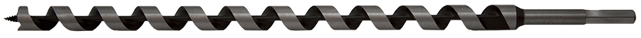 Сверло по дереву 16x400мм, винтовое, 6-гран хвостовик KERN (шт)