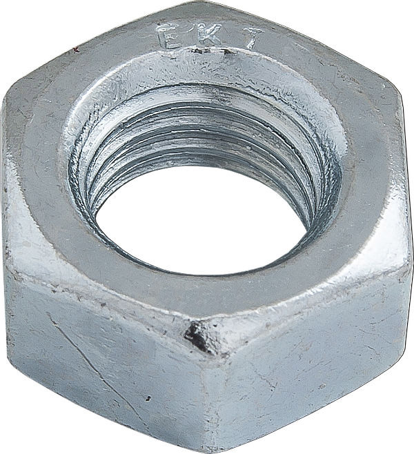 Гайка М8, DIN934, прочн. 6, цинк МОНТАЖ (упак/250шт)