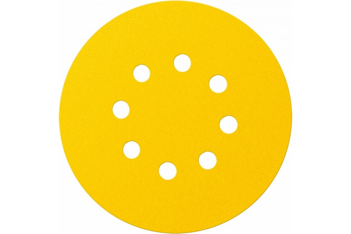 Круг наждачный 225мм, P80, 8 отверстий GRAPHITE для A-59G261 (упак/5шт)