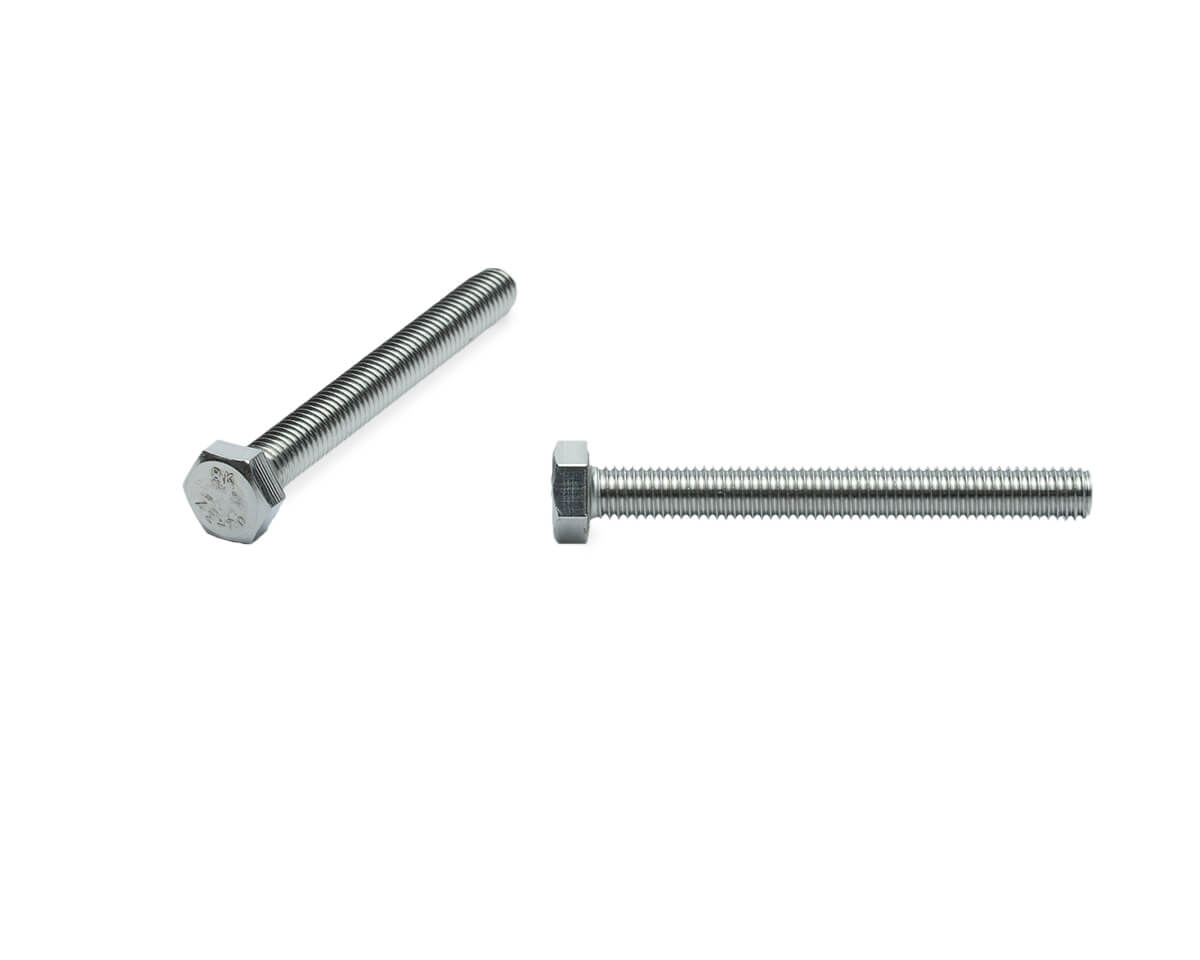 Болт с шестигранной головкой M8х70, DIN933, НЕРЖ. СТАЛЬ, ЕКТ (упак/4шт)
