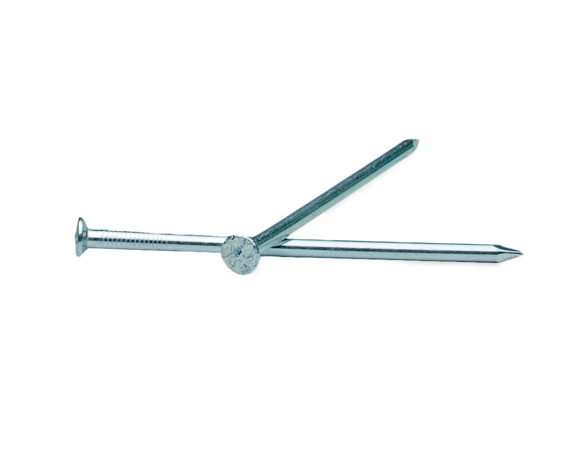 Гвоздь строительный, 2.5х60, цинк, в пласт. контейнере, ЕКТ (упак/0.4кг)