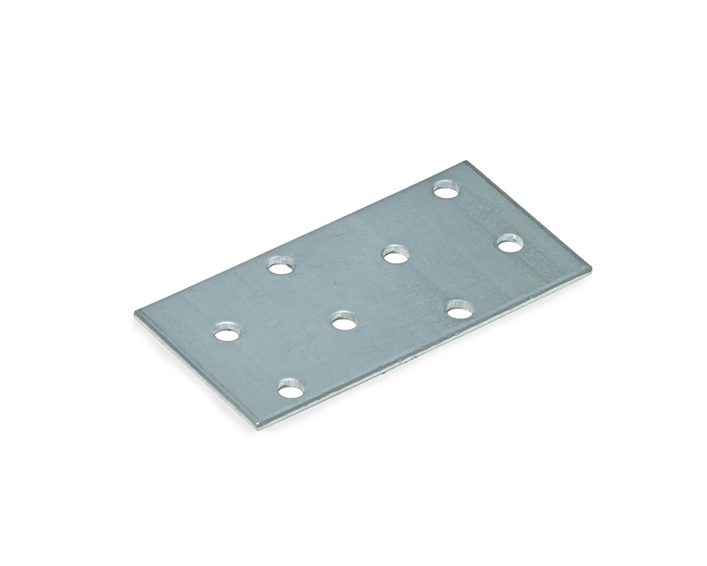 Пластина соединительная оцинкованная 80x40x2,0 мм PS-40x80 (упак/50шт)