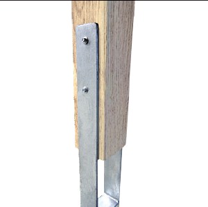 Закладная опора усиленная Н-образная 101x60x600/6 PSWZ101 (шт)