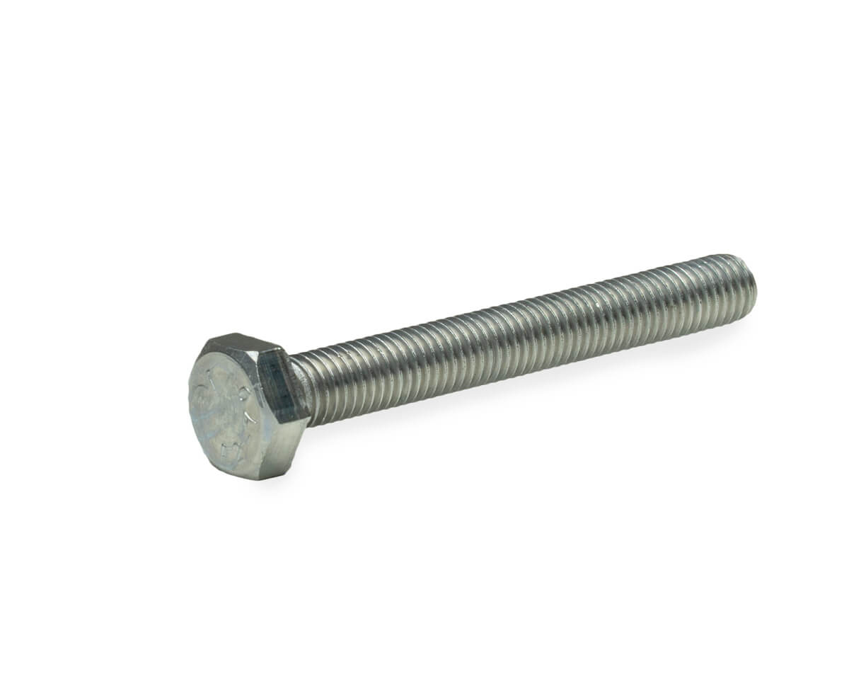 Болт с шестигранной головкой M10х80, DIN933, НЕРЖ. СТАЛЬ (упак/50шт)
