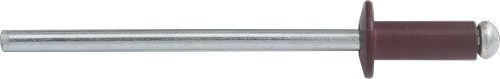 Заклепка вытяжная ISO 15977 3.2х8, Al/St, тип L RAL3005 (красное вино) (упак/1.000шт)