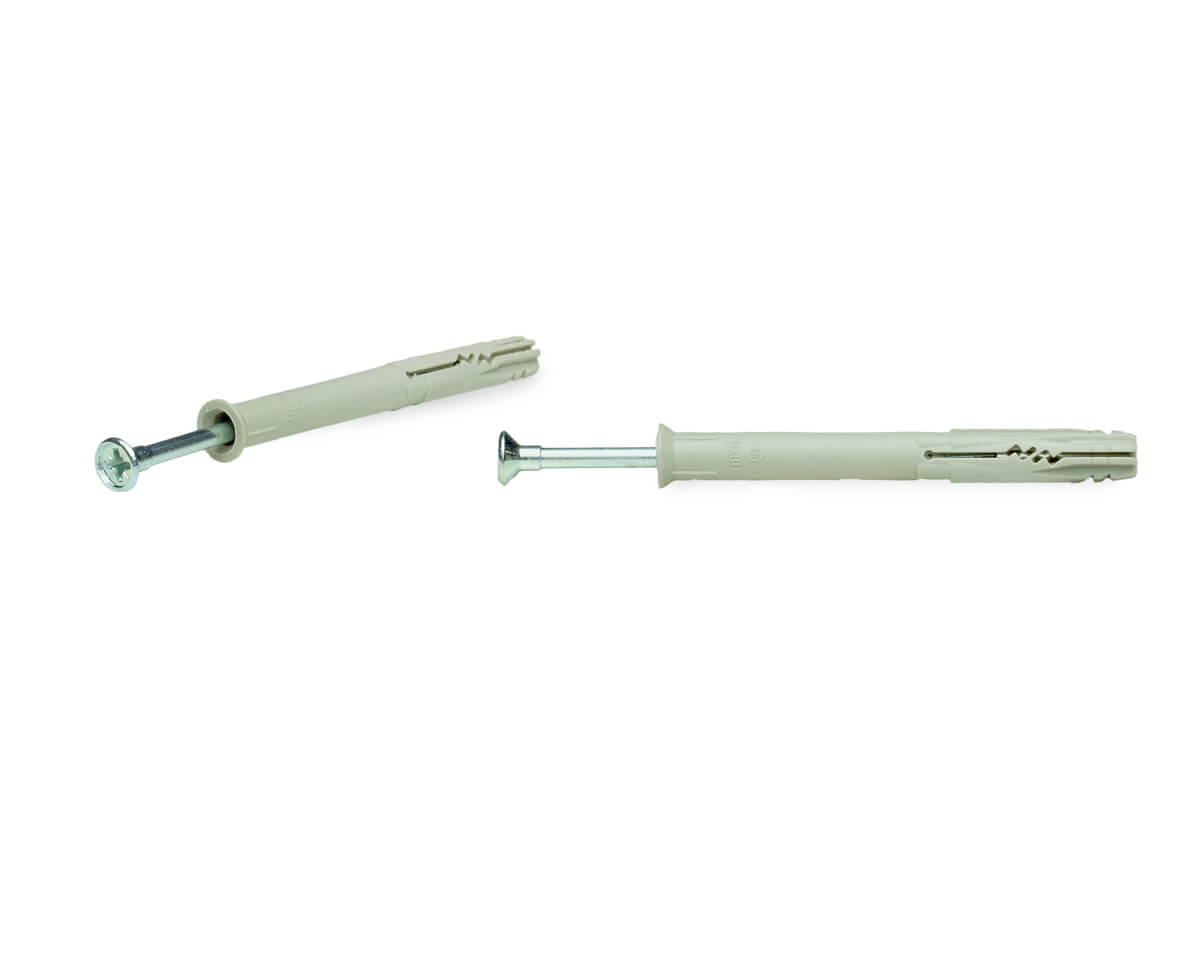 Дюбель-гвоздь GL, 8x80 потай, нейлон, ЕКТ (пласт.конт./12шт)