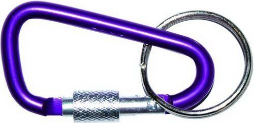 Карабин М5, с фиксатором, DIN5299D, алюминиевый (упак/20шт)