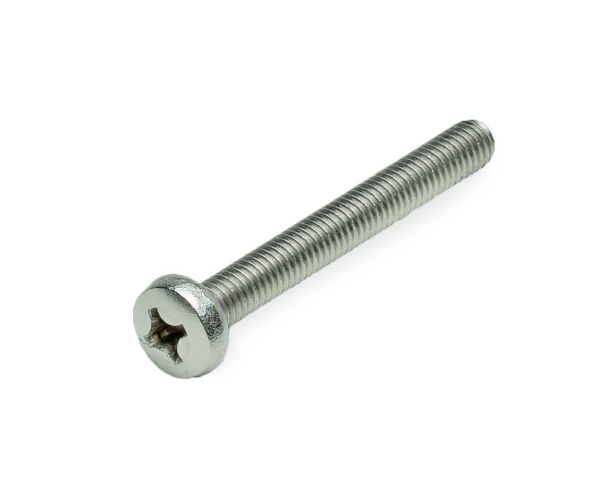 Винт с полуцилиндр. головкой PH 4х10, DIN7985, НЕРЖ. СТАЛЬ (упак/50шт)