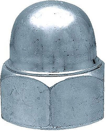 Гайка колпачковая М8, DIN1587, прочн. 6, цинк (упак/400шт)