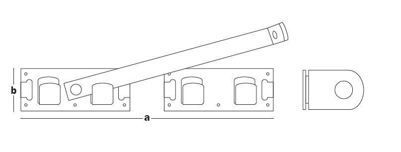 Задвижка воротная 415x70x8 ZDV-415 (шт)