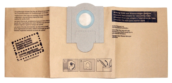 Мешок бумажный для пылесоса S24E, WDE1200 HITACHI (упак/5шт)