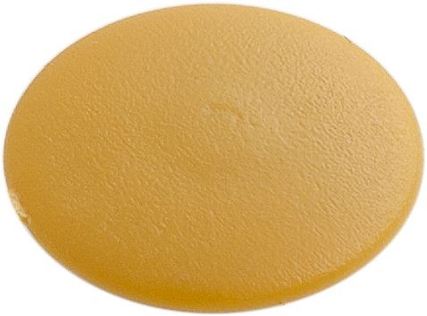 Заглушка декоративная под мебельный винт-стяжку, охра (упак/1.000шт)