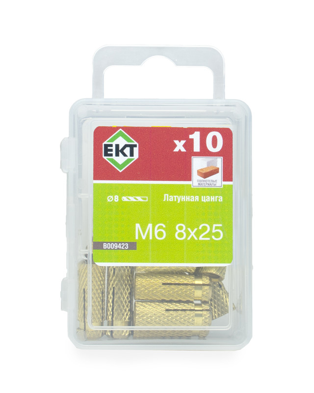 Латунная цанга M6, ЕКТ (упак/10шт)