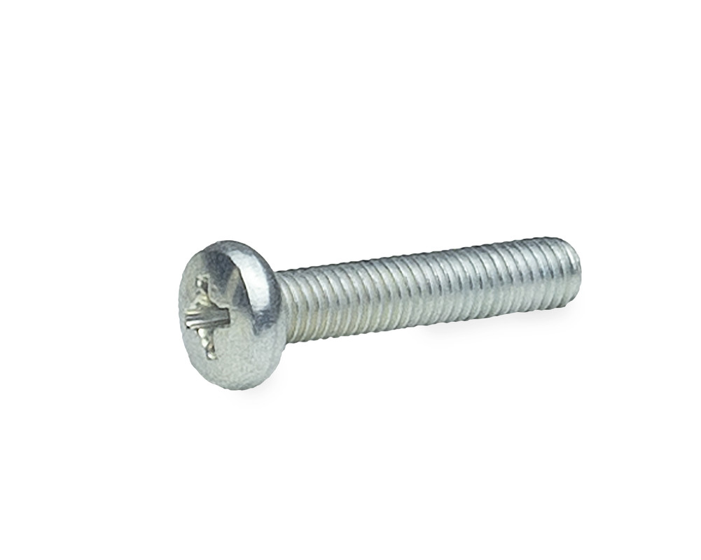 Винт с полуцилиндр. головкой Ph 5х25, DIN7985, прочн. 4.8, цинк (упак/25кг/~5.400шт)