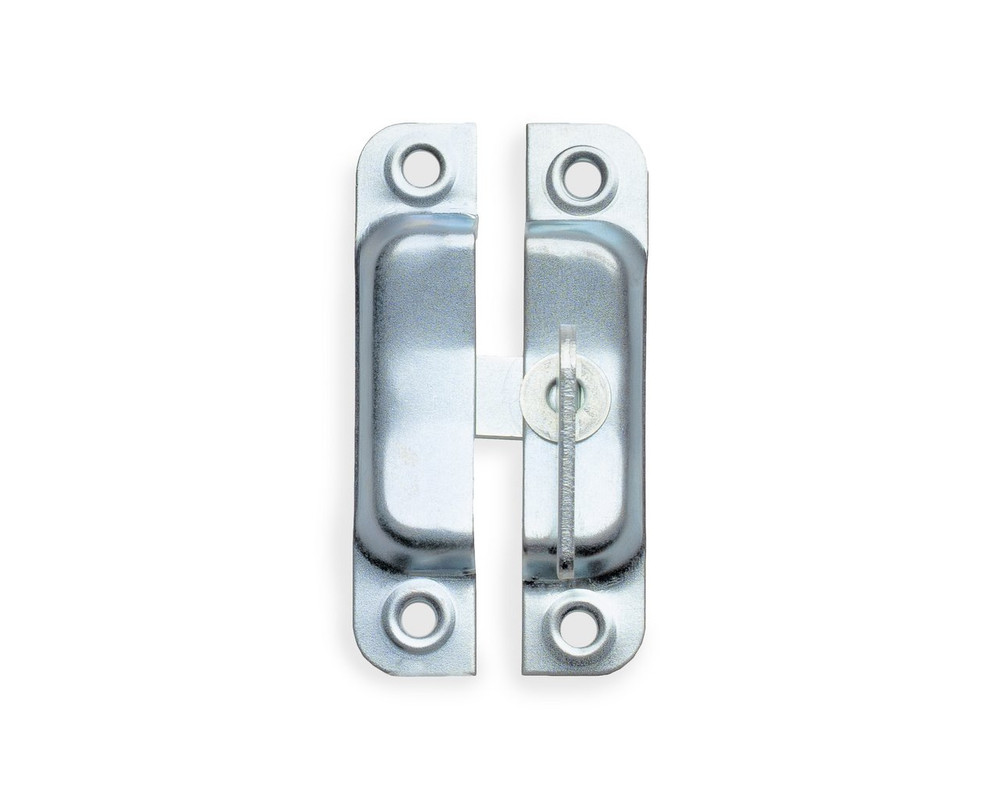 Завертка накладная 02, цинк (пакет/1шт)