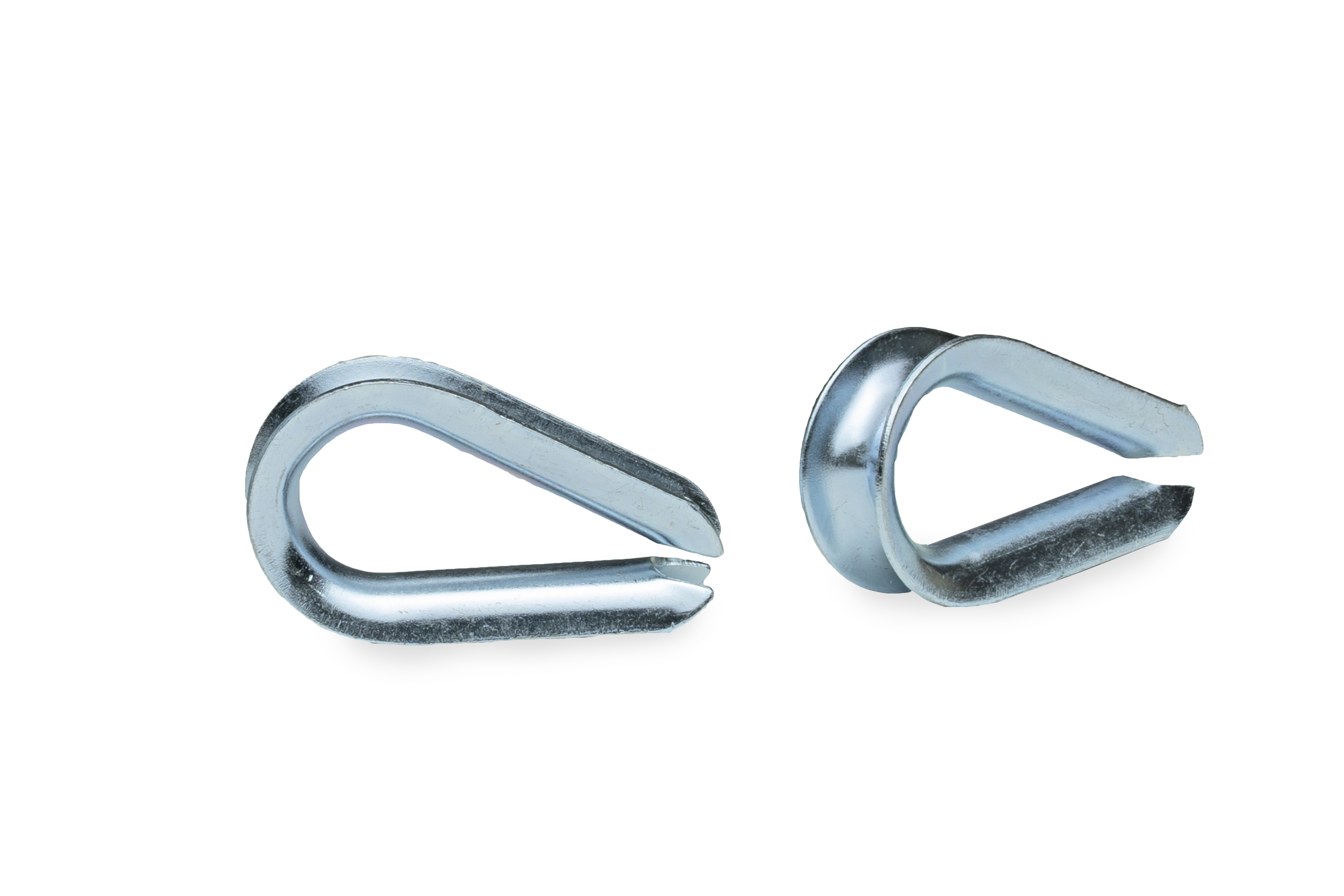 Коуш для канатов М8, DIN6899 (упак/50шт)