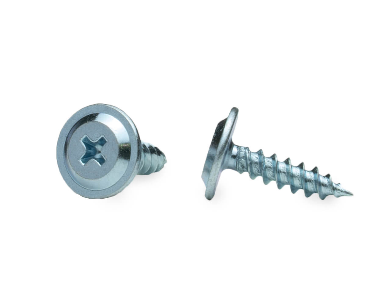 Саморез с прессшайбой, 4.2x16 острый, цинк, ЕКТ (упак/30шт)
