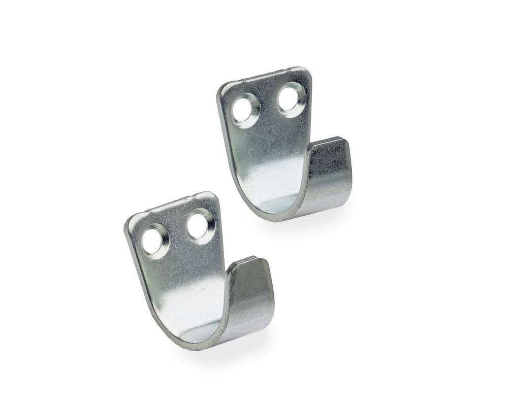 Крючок-вешалка 01, цинк (пакет/2шт)