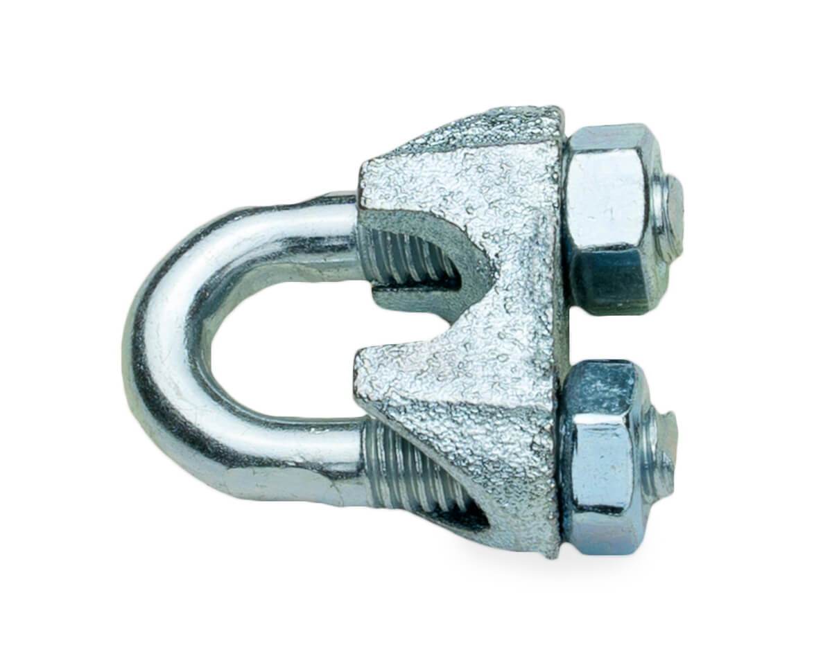 Зажим канатный М8, DIN741 (упак/2шт)