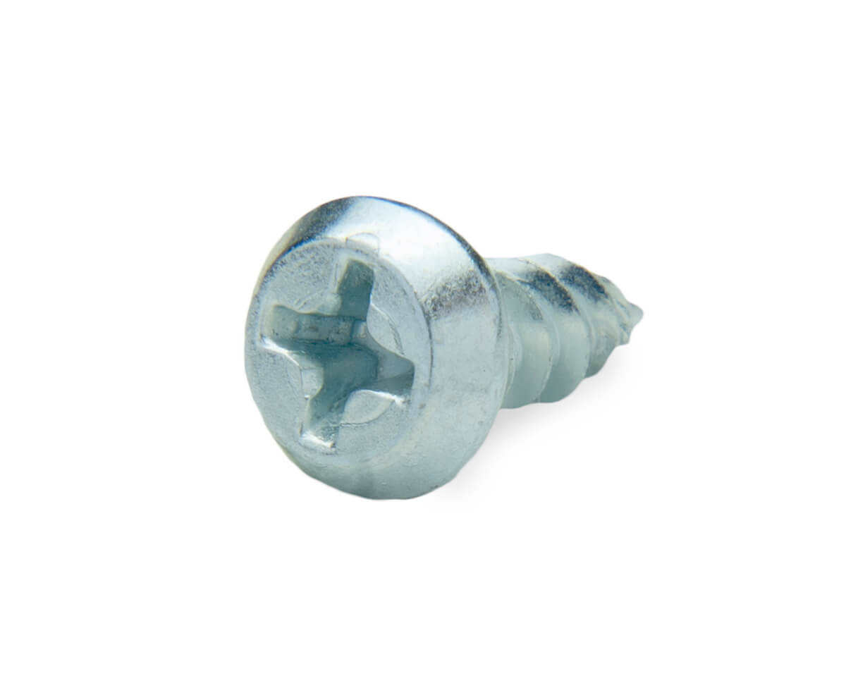 Саморез с цилиндрической головкой SCO, 3.9х11 острый, цинк (упак/1500шт)